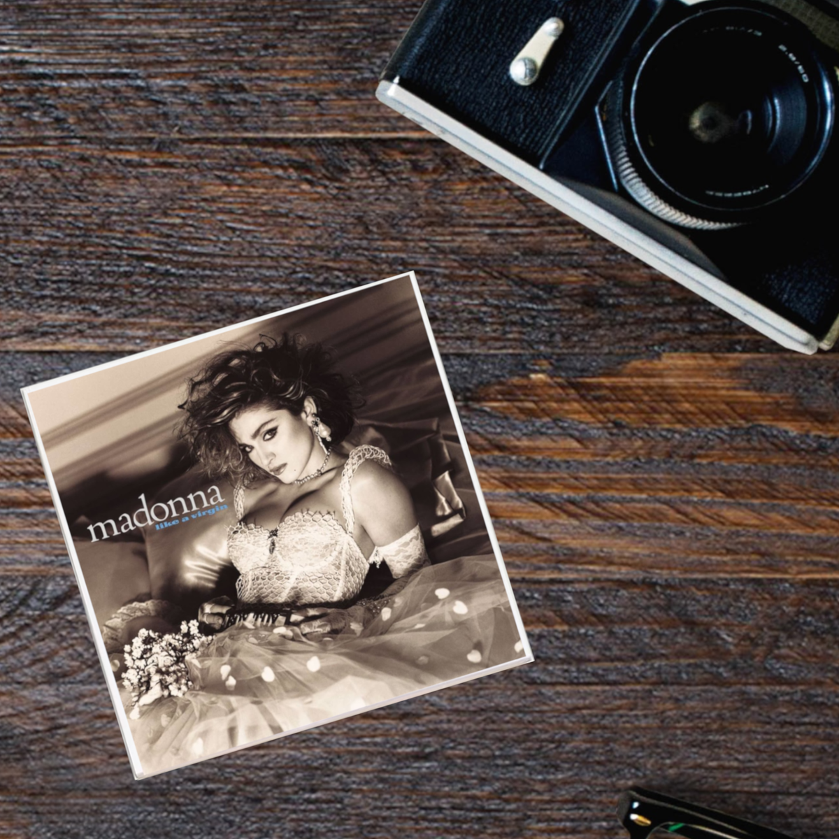 Madonna Like A Virgin Album Coaster