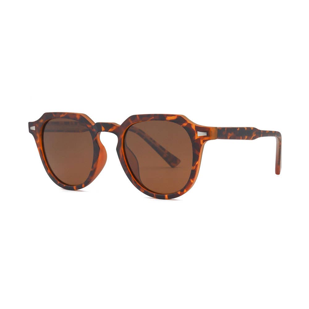 NELL | Matte Tortoise | Brown Lens