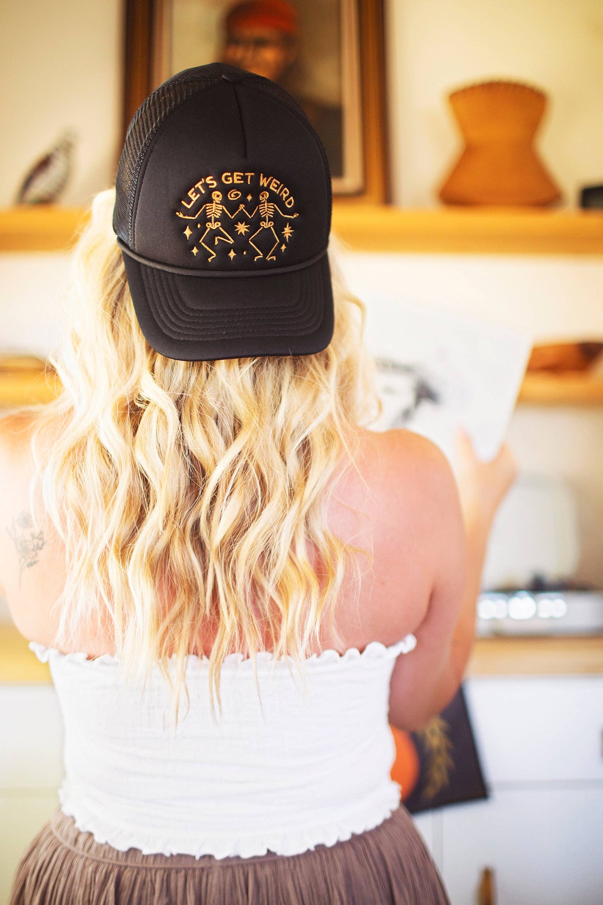 Let's Get Weird Trucker Hat