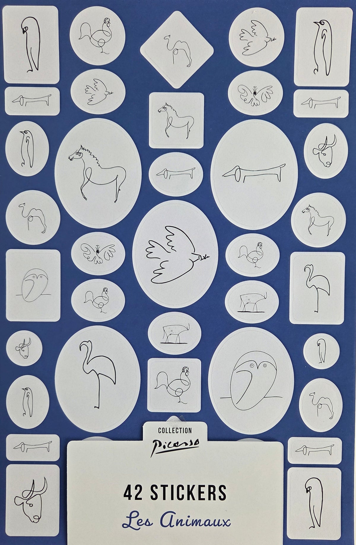 Set of 42 Pablo Picasso Stickers