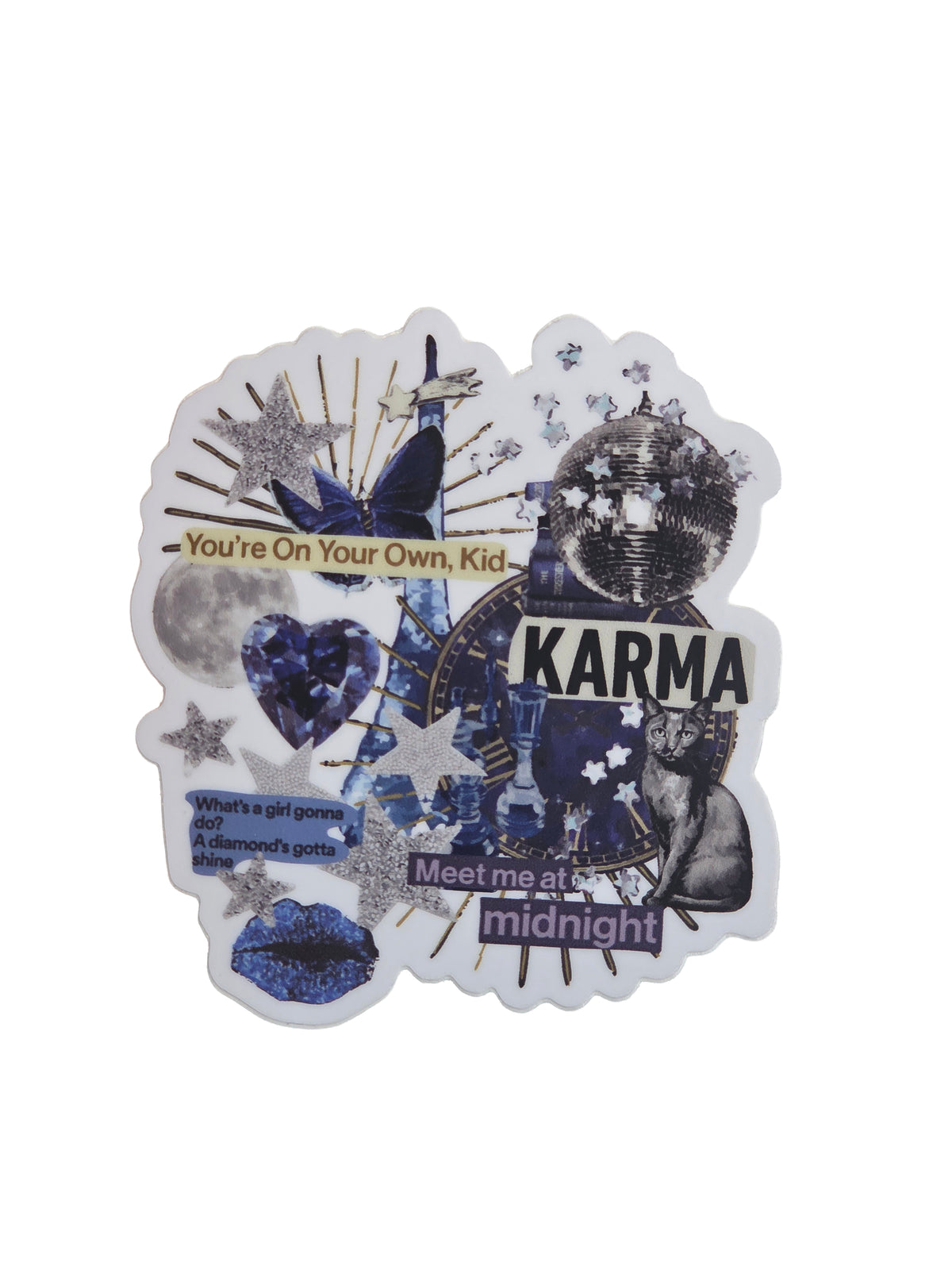 Karma Collage Sticker