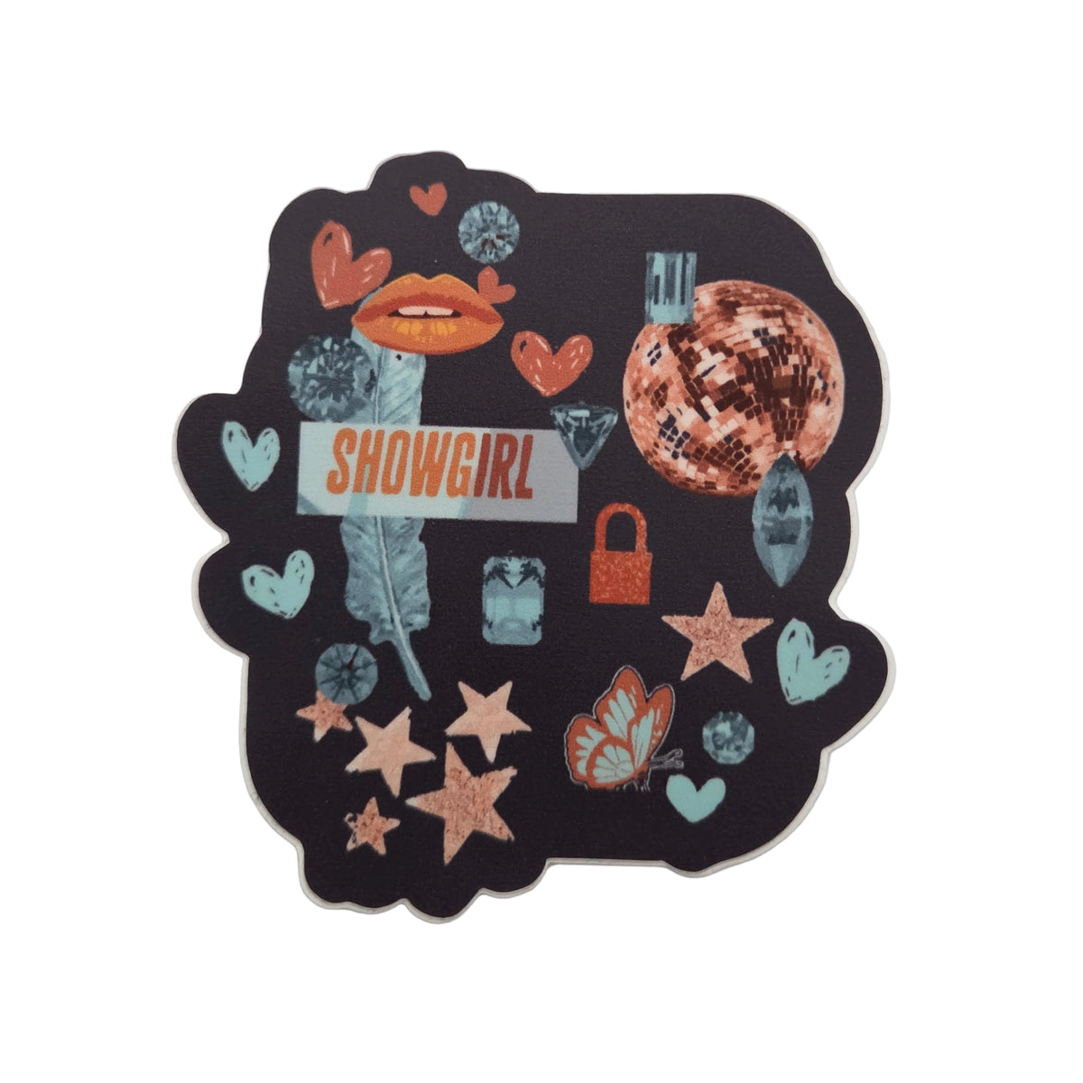Showgirl Collage Sticker