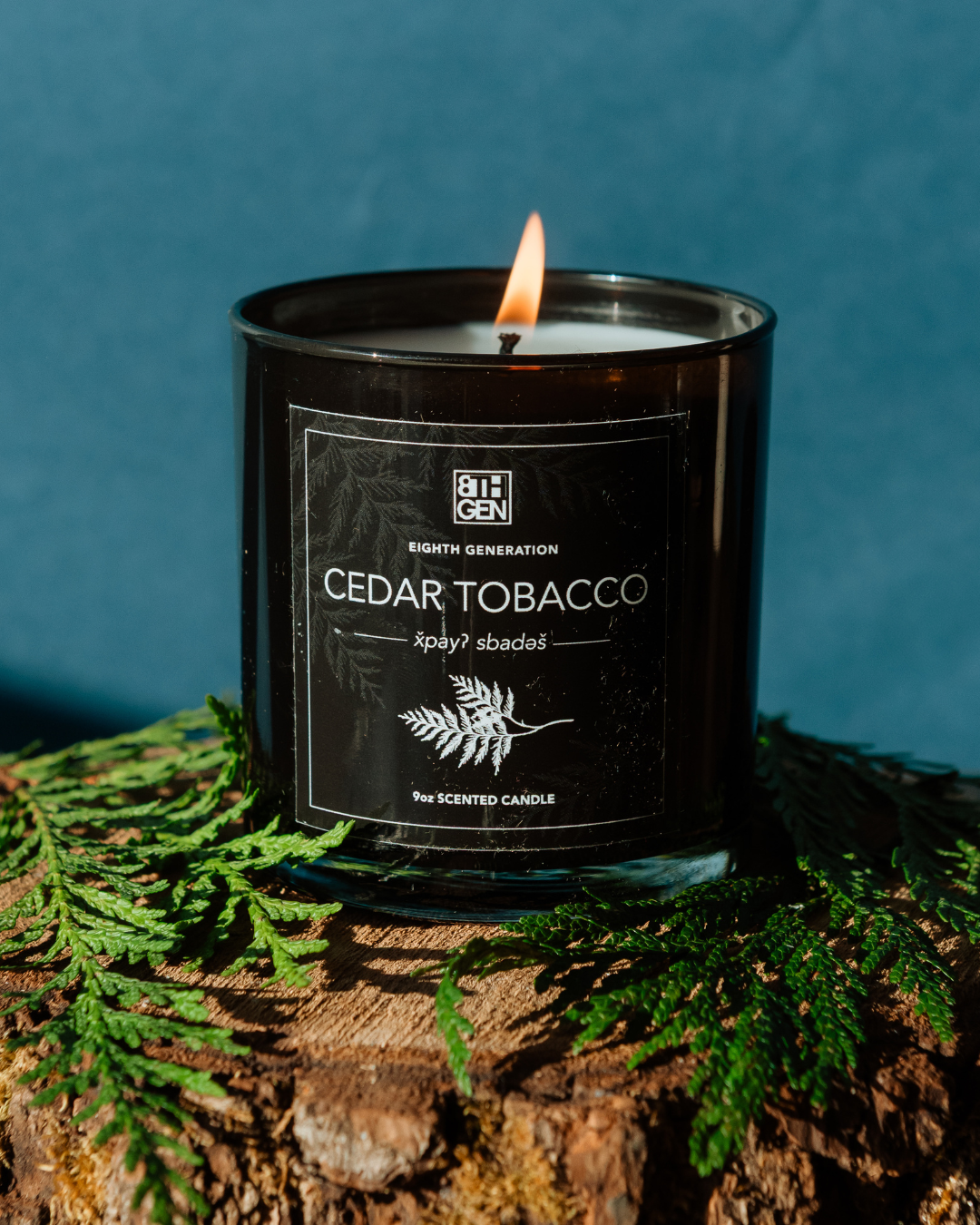 Cedar Tobacco Candle