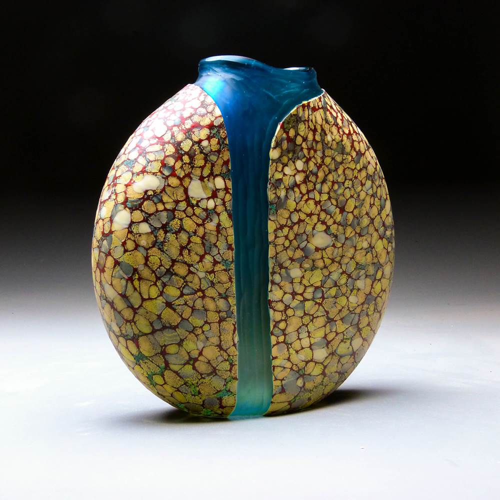 Cascade Vase (Blown Glass) in Sand