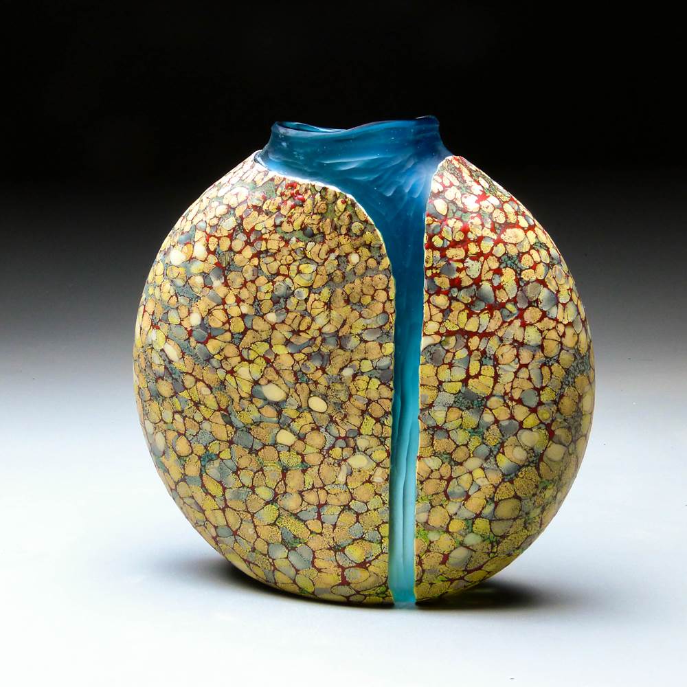 Cascade Vase (Blown Glass) in Sand