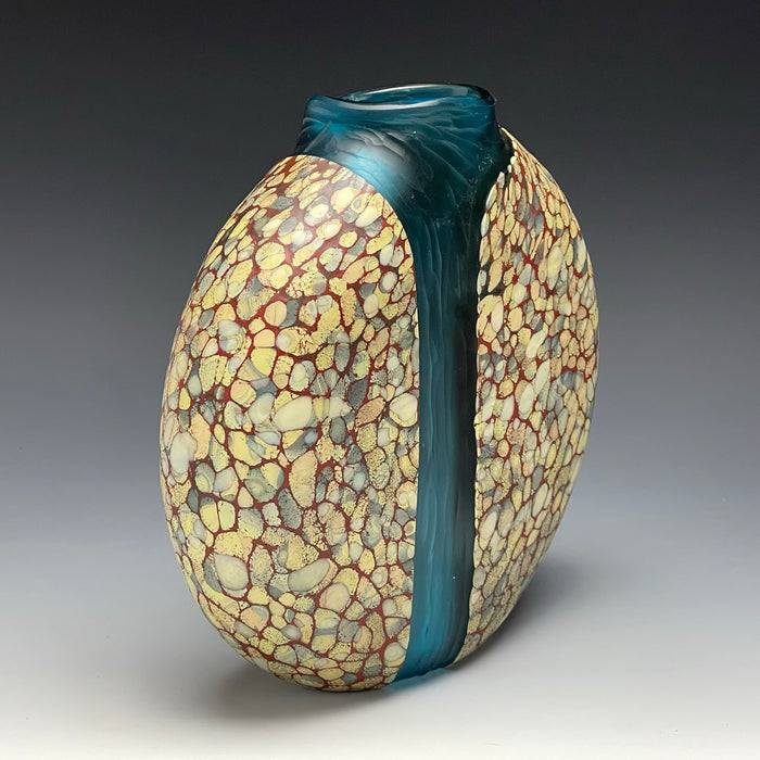 Cascade Vase (Blown Glass) in Sand