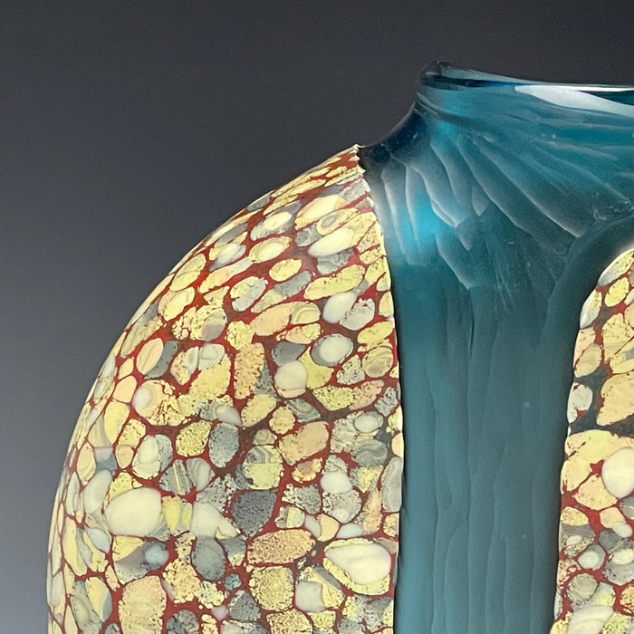 Cascade Vase (Blown Glass) in Sand