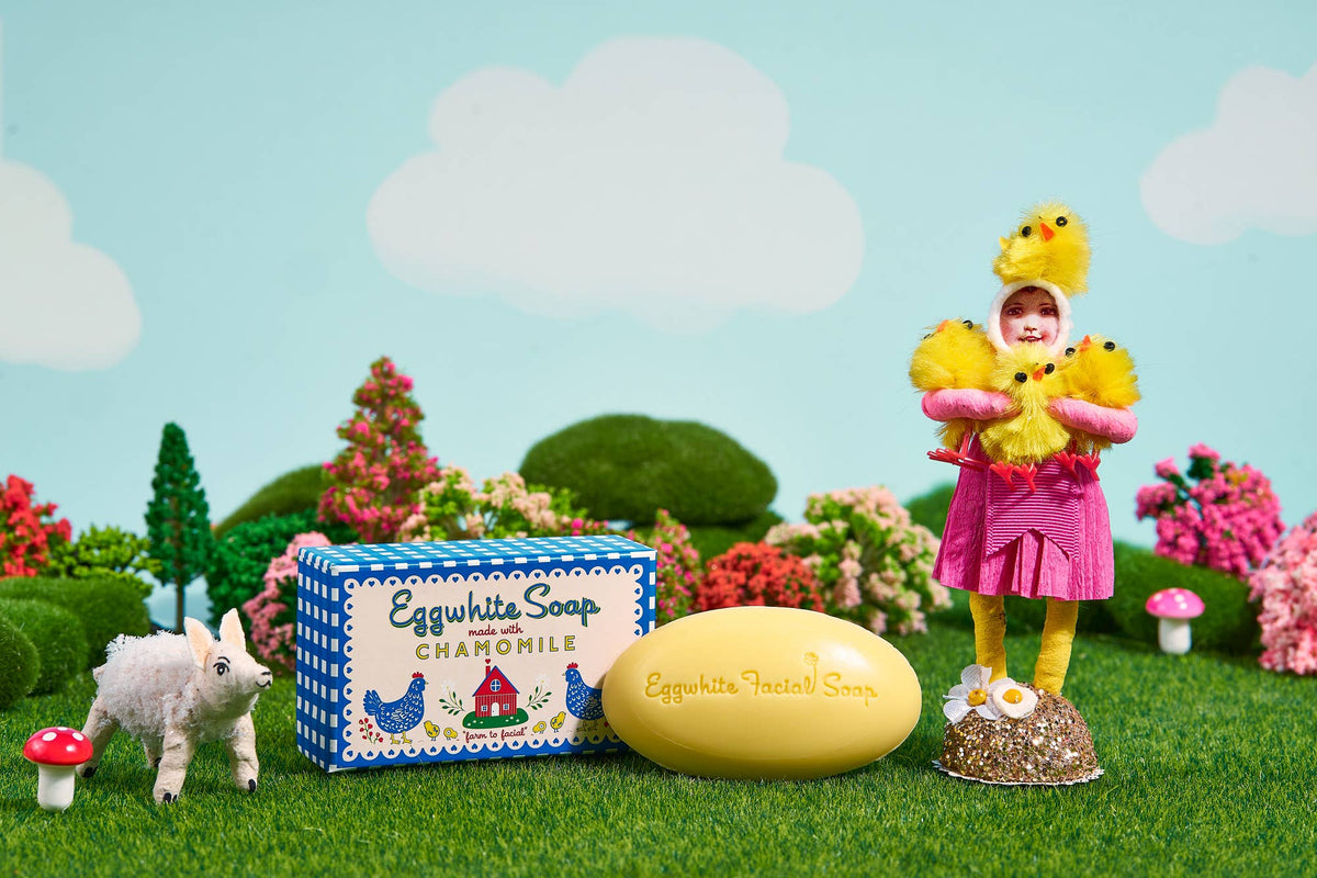 Eggwhite &amp; Chamomile Facial Soap