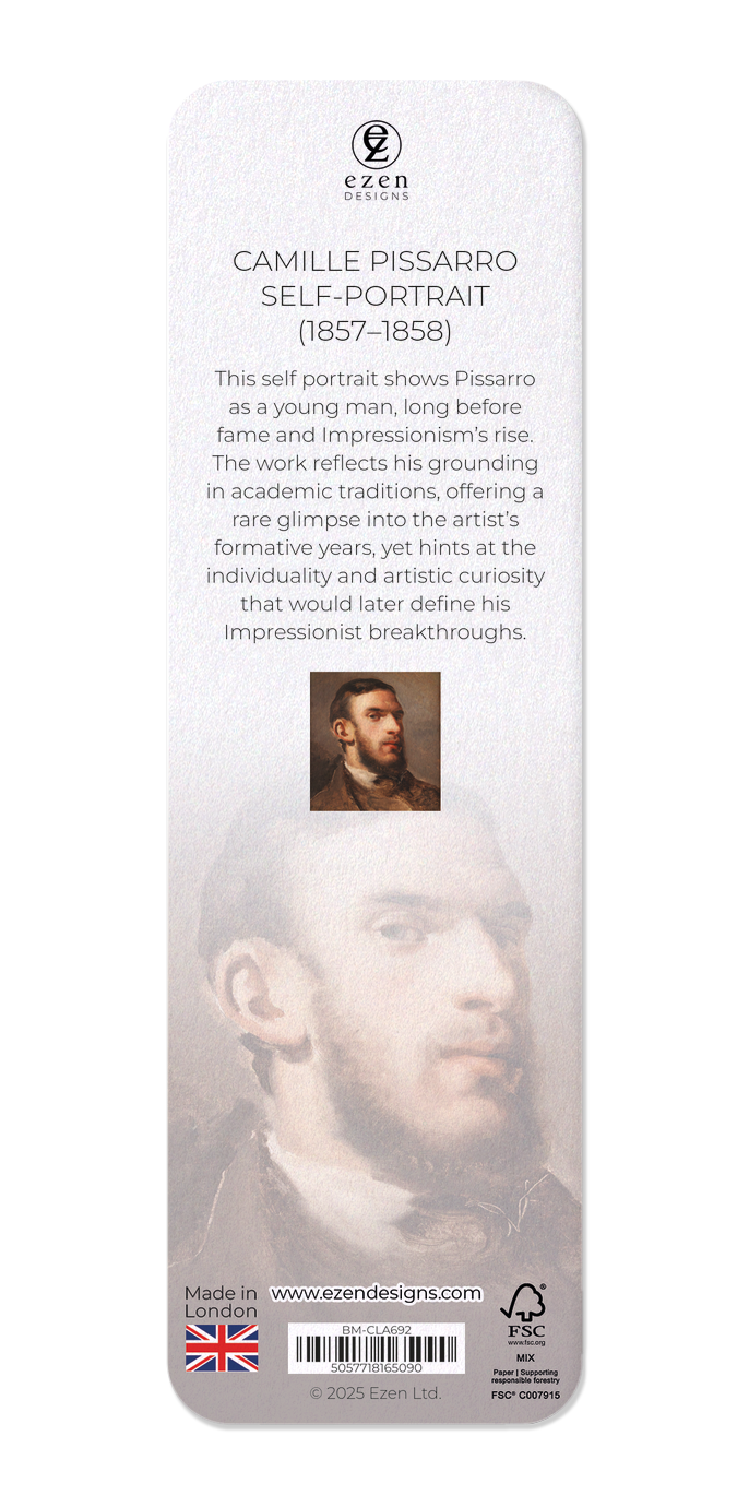 CAMILLE PISSARRO SELF-PORTRAIT (1857–1858): Bookmark