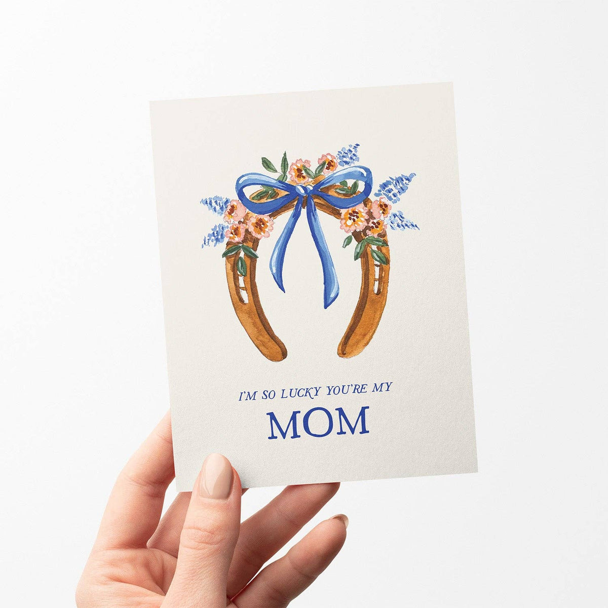 Horseshoe Mother's Day Greeting Card