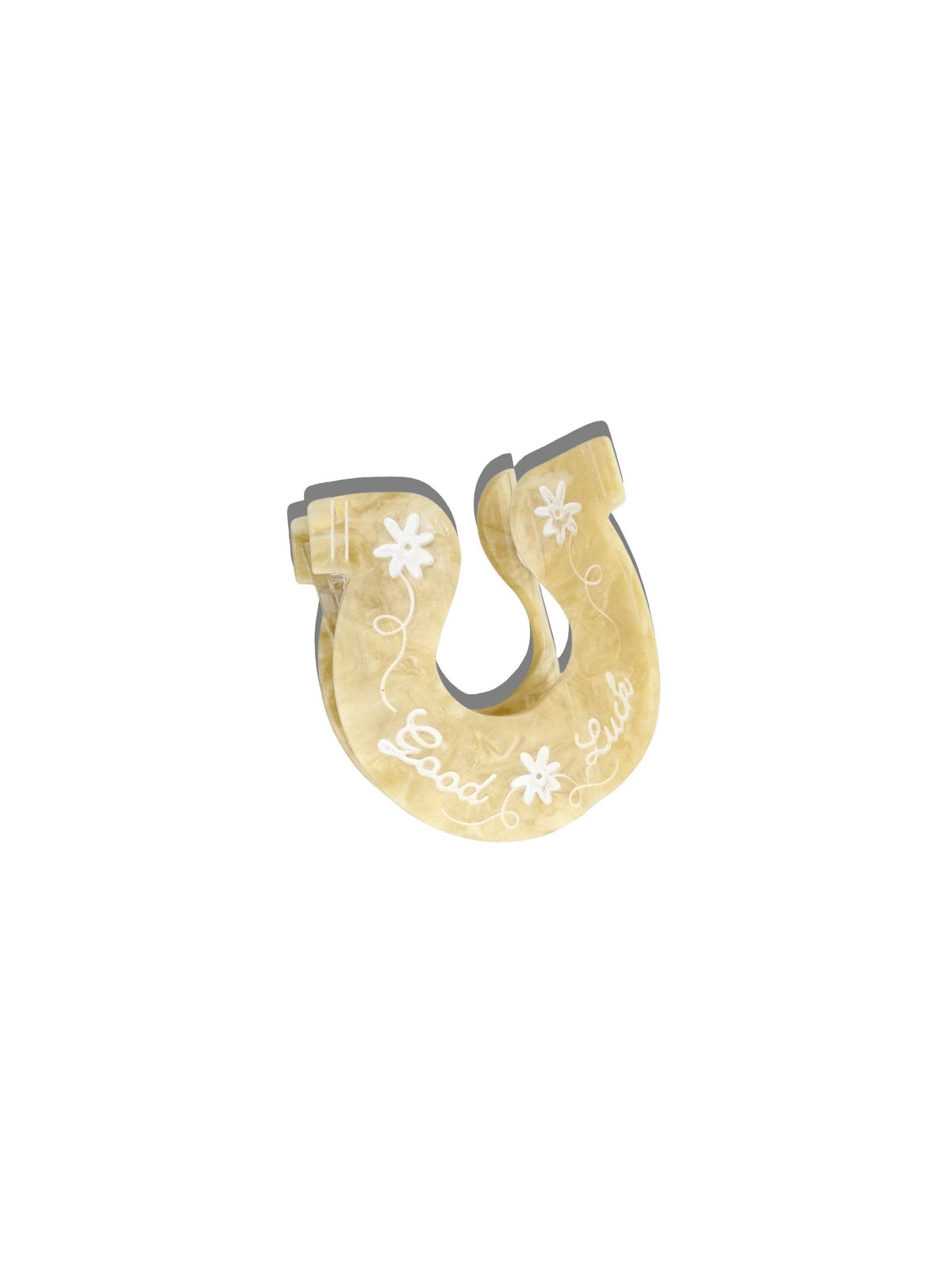 Good Luck Horseshoe Claw Hair Clip