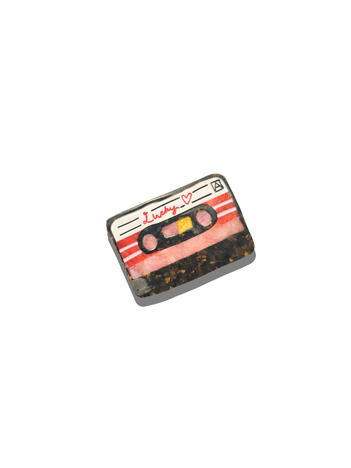 Lucky Cassette Claw Hair Clip