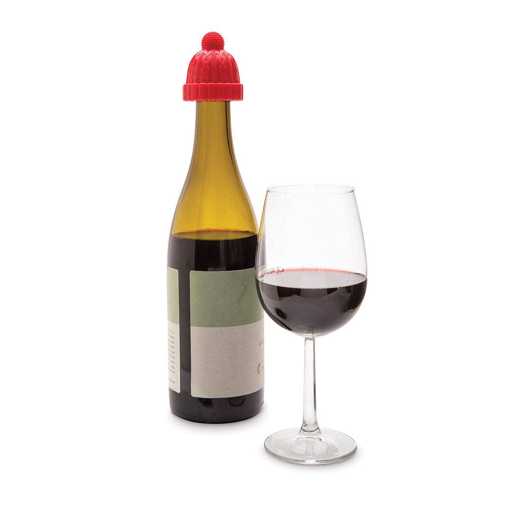 Silicone Hat Wine Bottle Stopper | Beanie