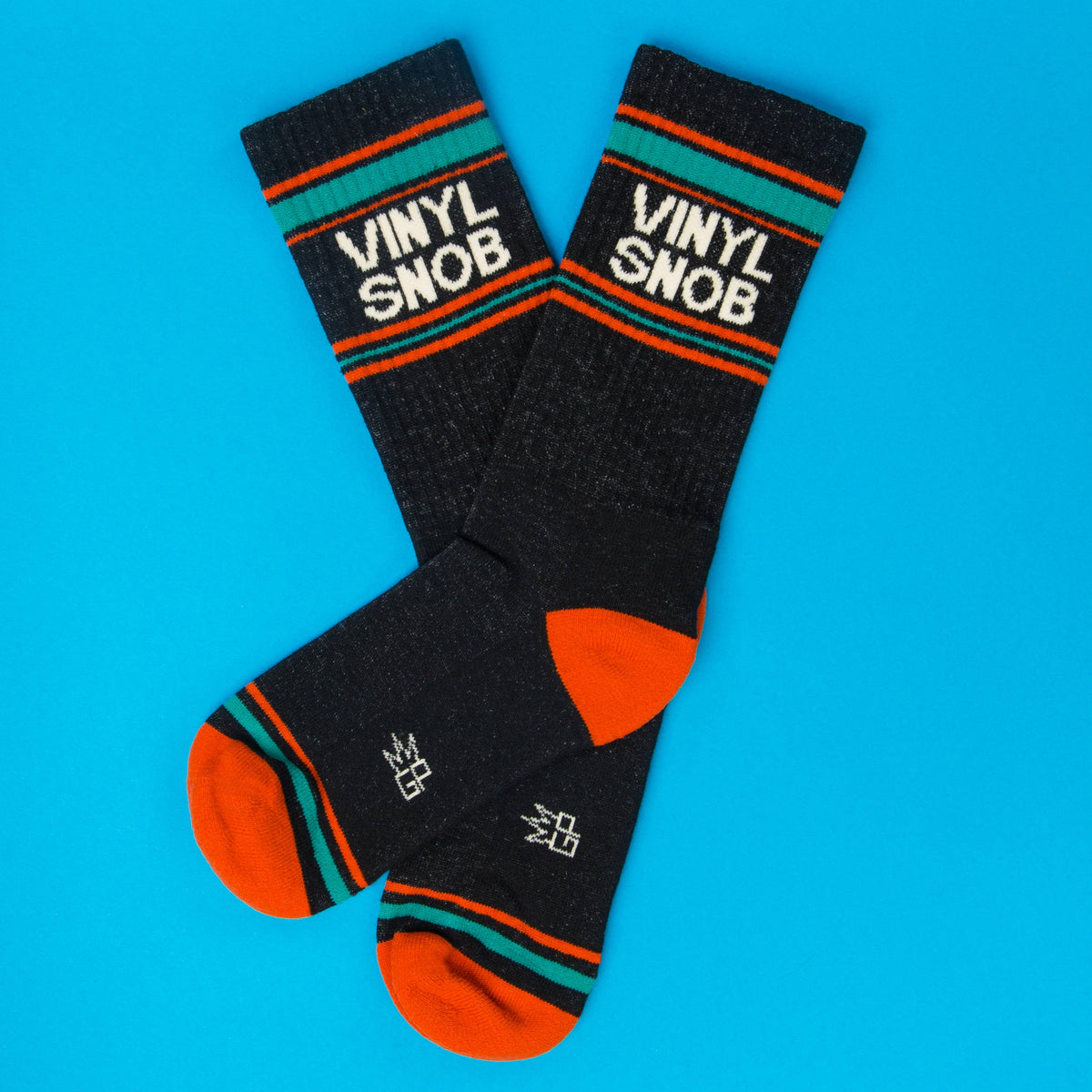 Vinyl Snob Gym Crew Socks