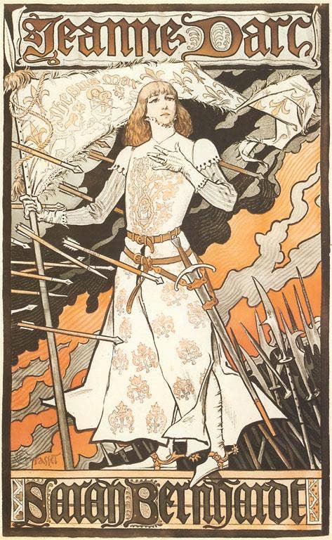 Joan of Arc Poster Postcard