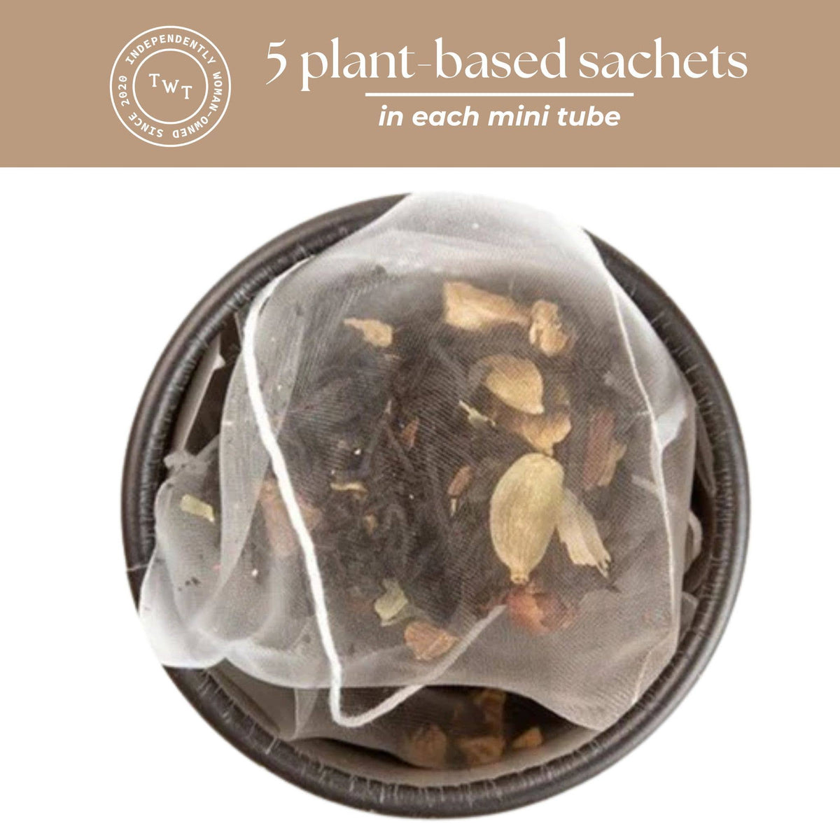 Tae's Chai Black Tea Mini Tea Tube