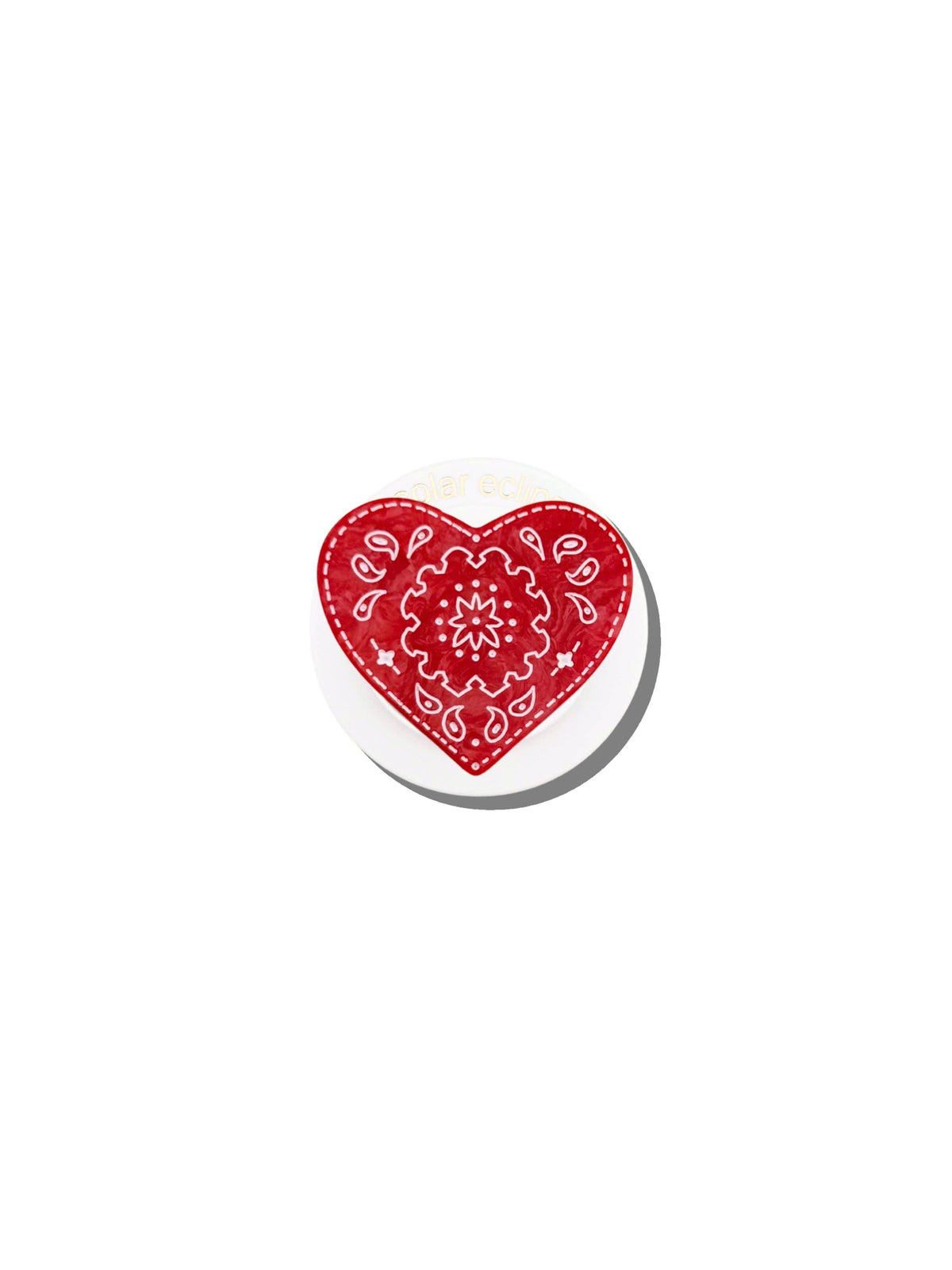 Paisley Heart GripCharm