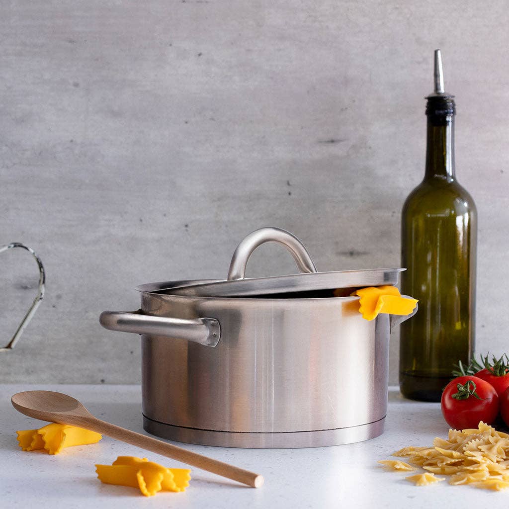 Pasta Shaped Steam Release & Trivet | Farfalle