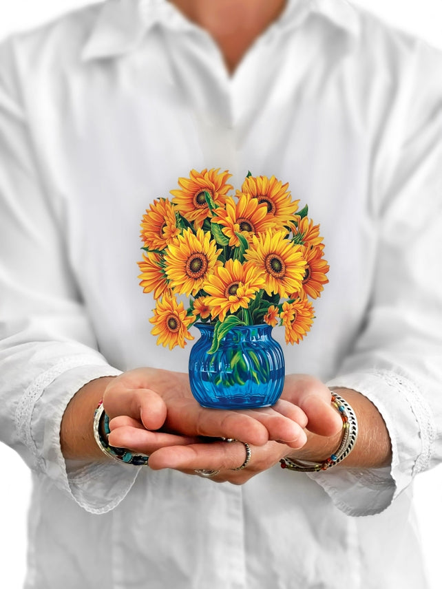 Sunflowers Mini Pop-up Card