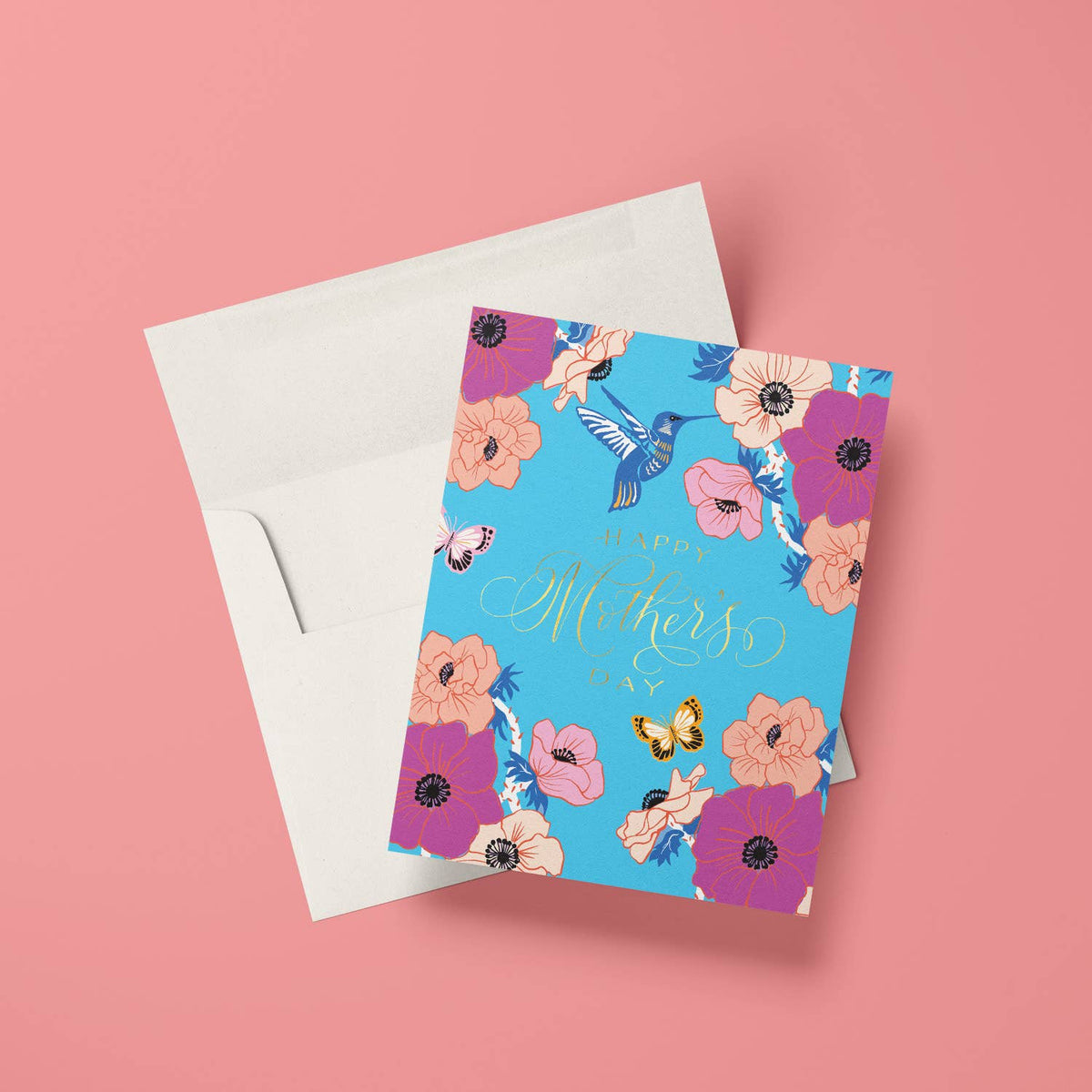 Ranunculus Mother's Day Greeting Card