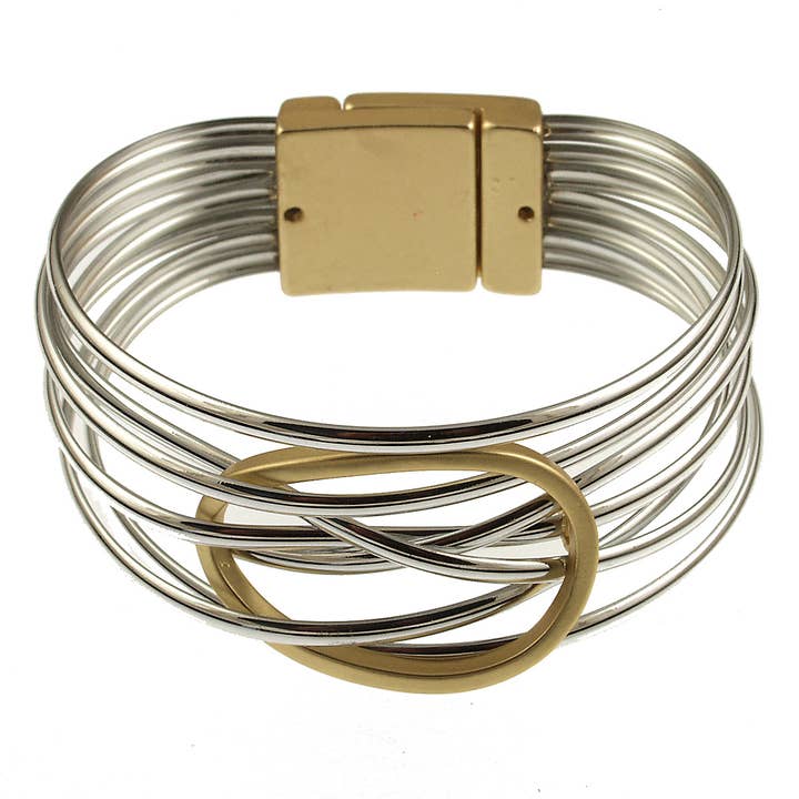 Matte KC Gold/Silver Bracelet
