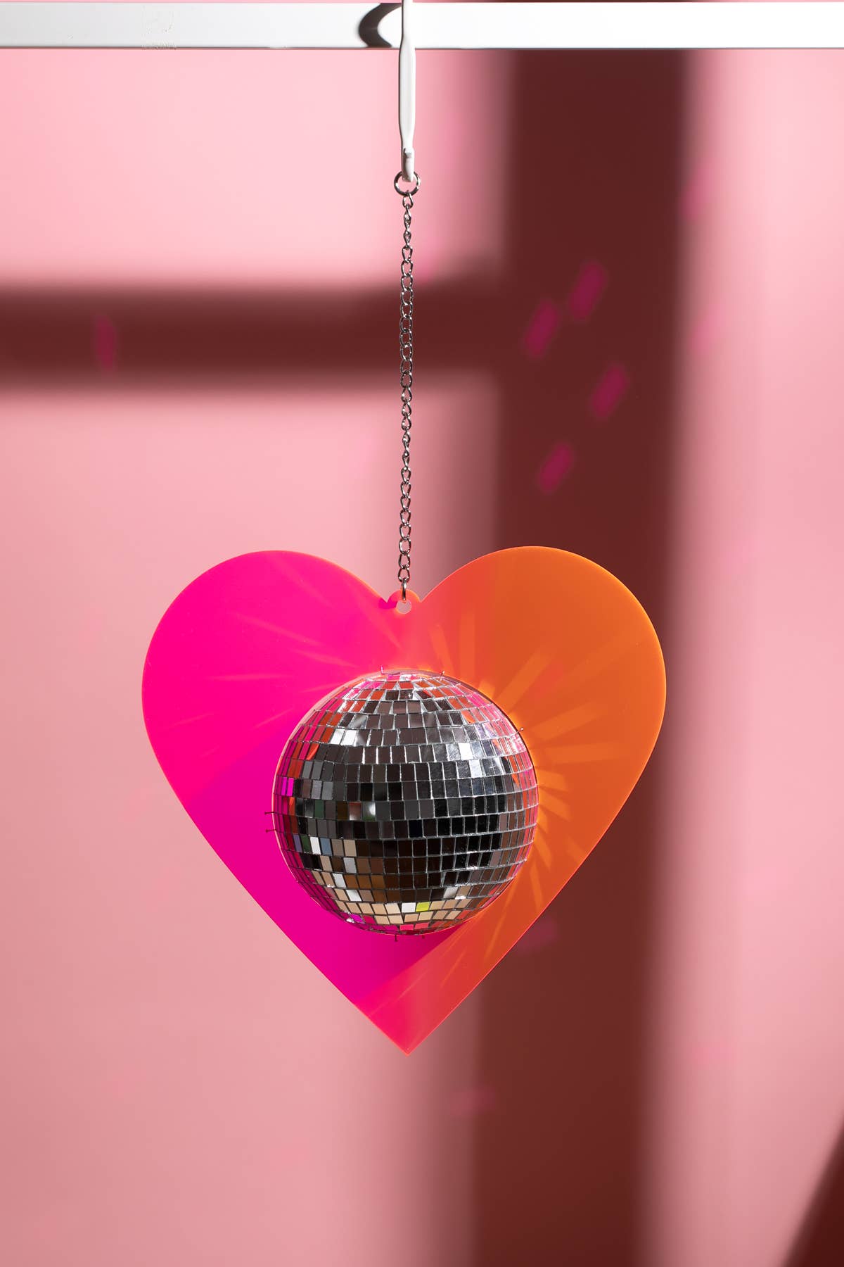 Large Heart Disco Ball