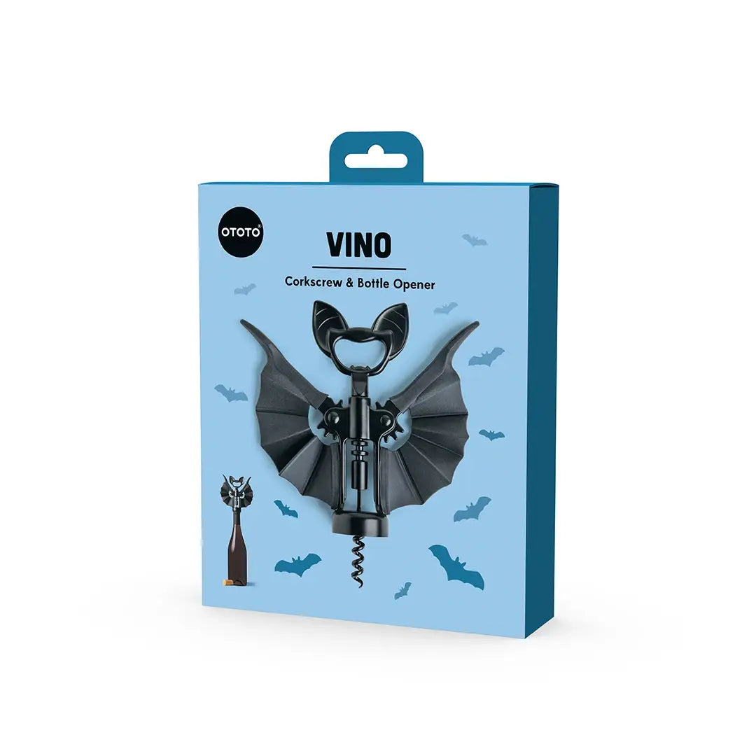 Vino Spooky Bat - Wine & Beer Opener