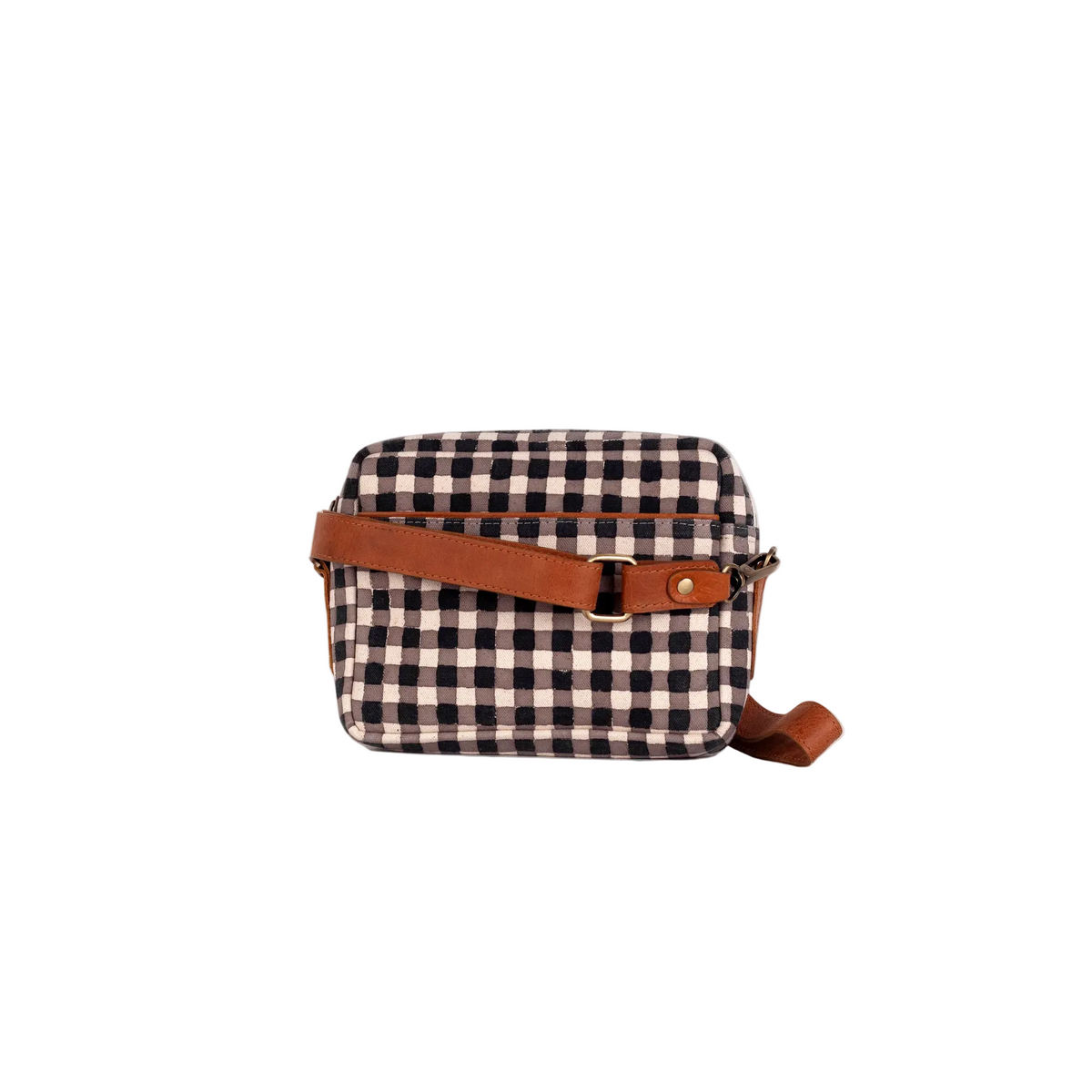 Camera Bag - Ink Gingham