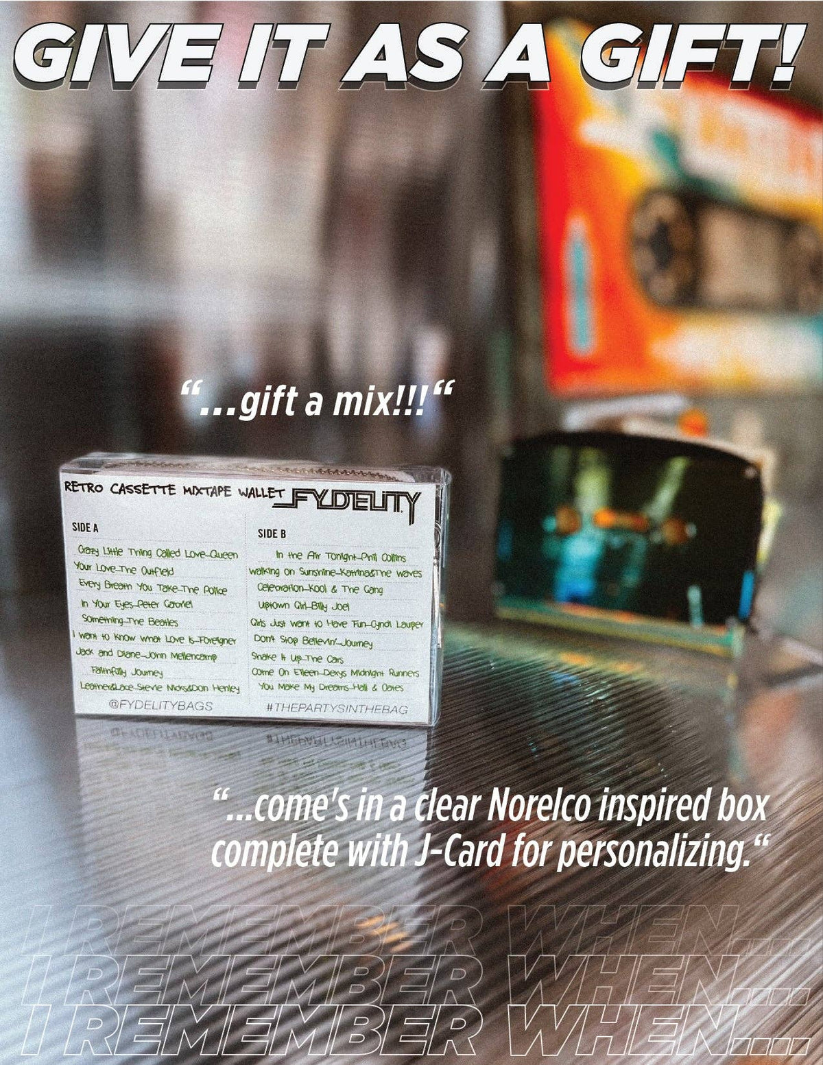 Electro Green Chrome Cassette Wallet | Holographic 80s Gifts