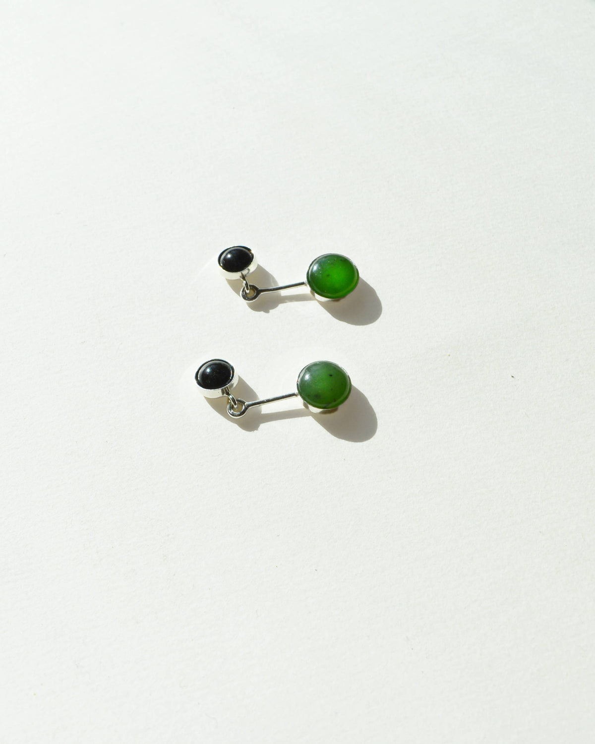 Jade Onyx Dangles