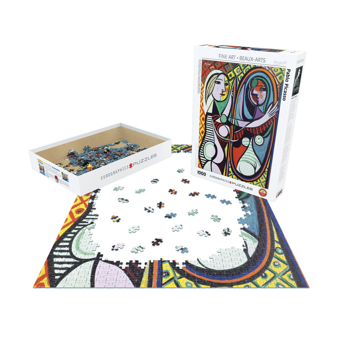 Girl Before a Mirror 1000 Piece Puzzle
