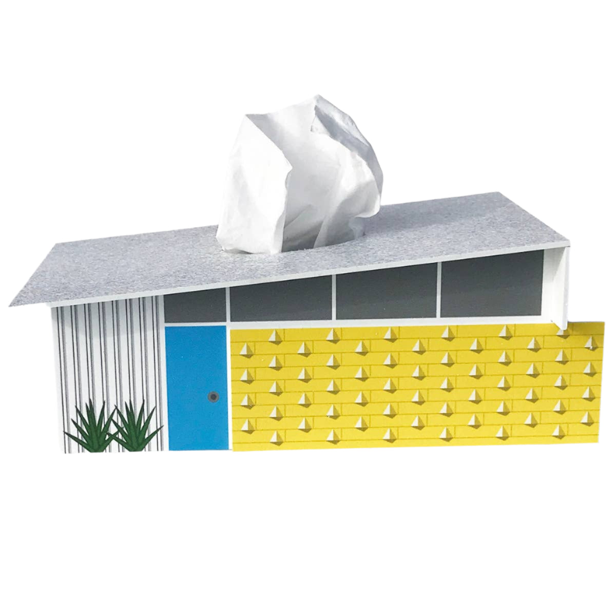 Midcentury Tissue Box Cover - Wedge House