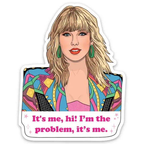 It's Me...Hi! Die Cut Sticker