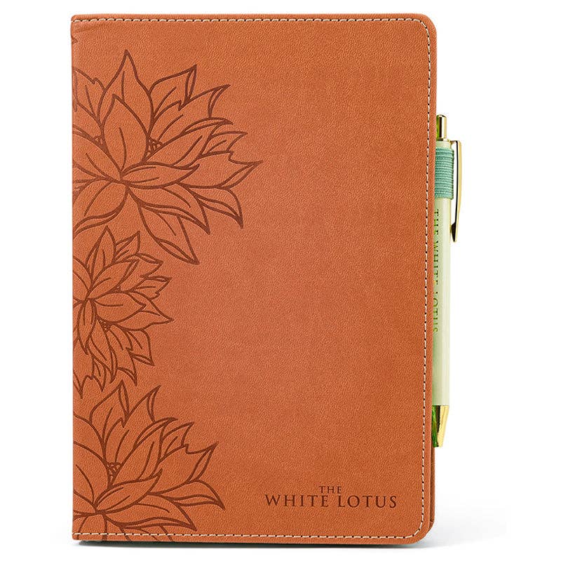 The White Lotus Journal and Pen Set