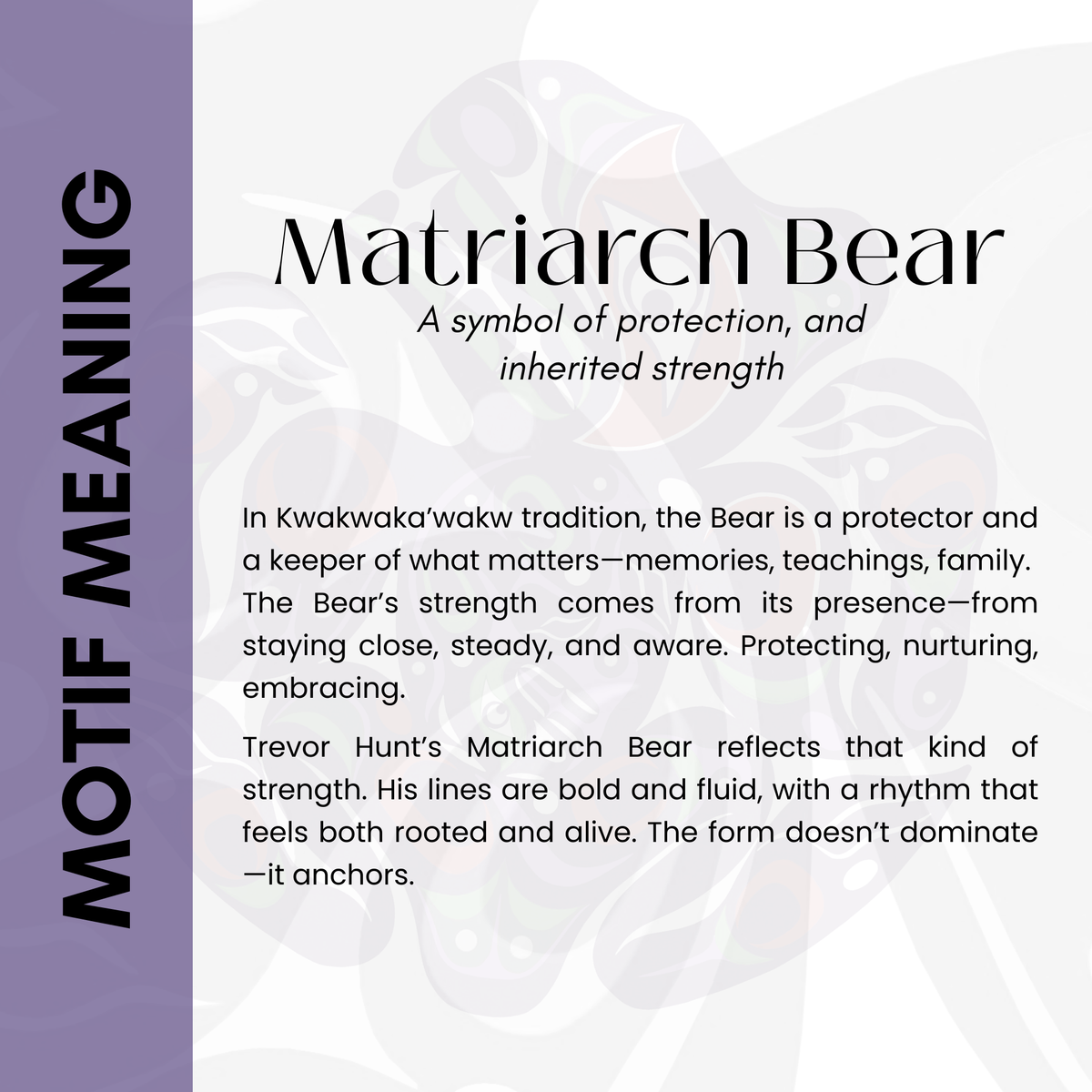 Indigenous Art Essential Oil Candle | Matriarch Bear