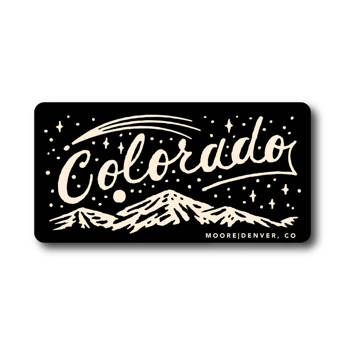 Colorado Night Sticker 
