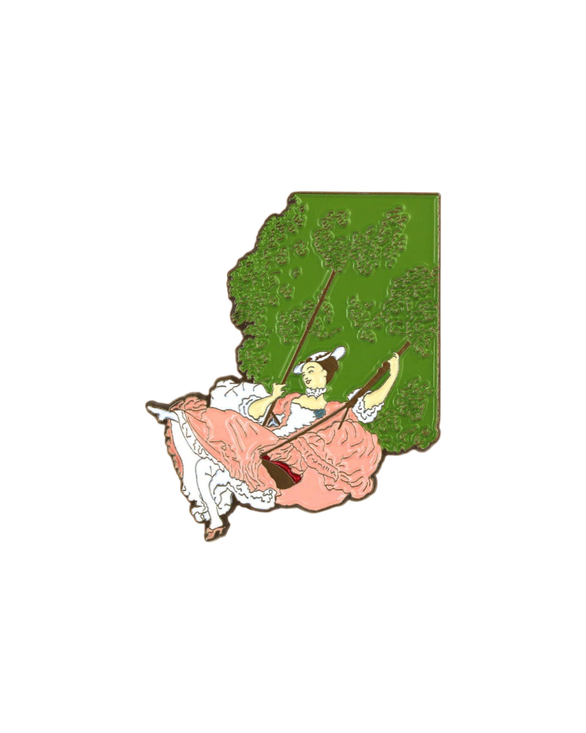 The Swing Enamel Pin