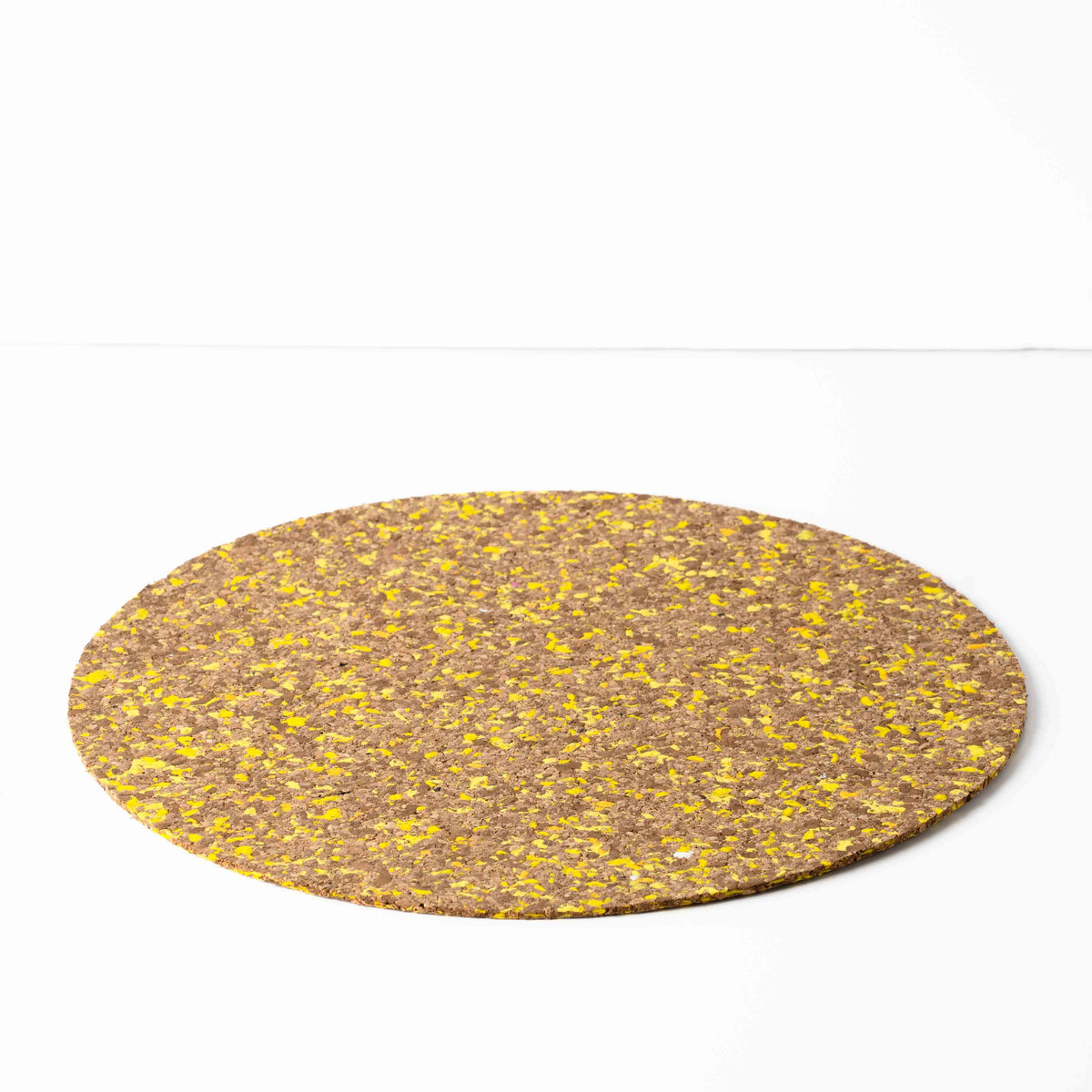 Speckled Cork Placemat - Yellow