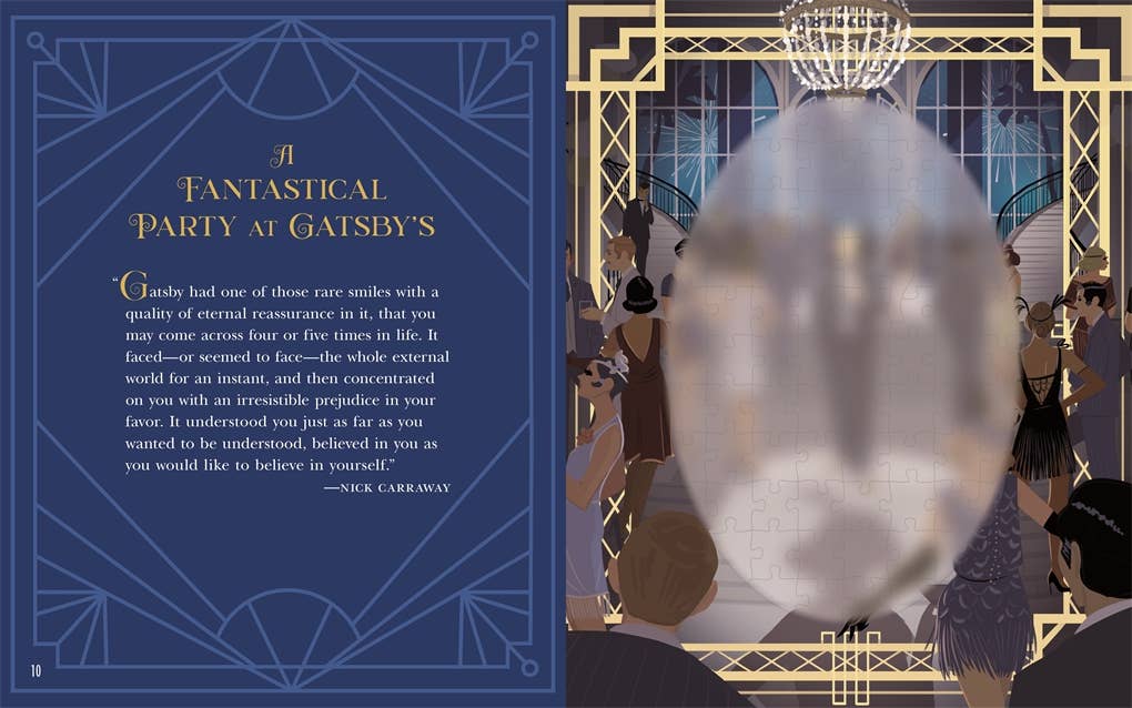 Sticker Jigsaw: The Great Gatsby