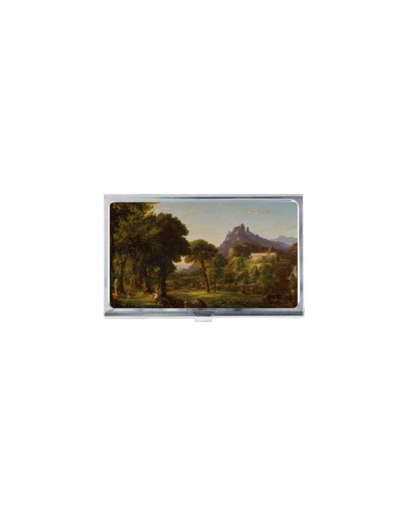 Dream of Arcadia by Thomas Cole Card Case