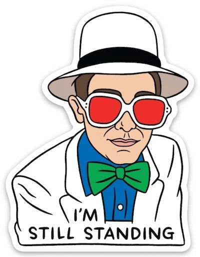 Elton Die Cut Sticker