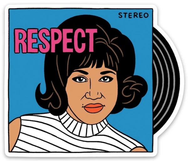 Respect Die Cut Sticker