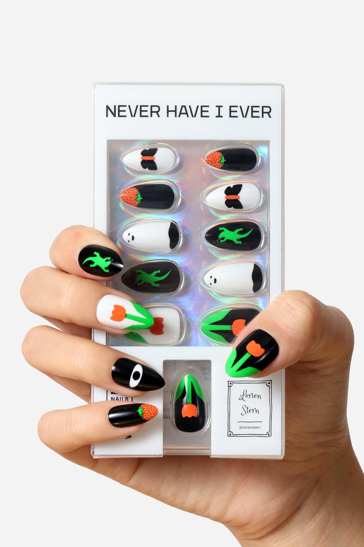 Ghost and Shark - Press-on Nails By Lorien Stern