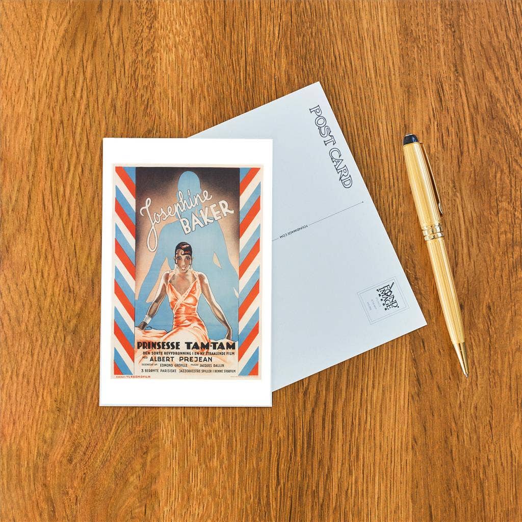 Princess Tam-Tam, Josephine Baker Postcard