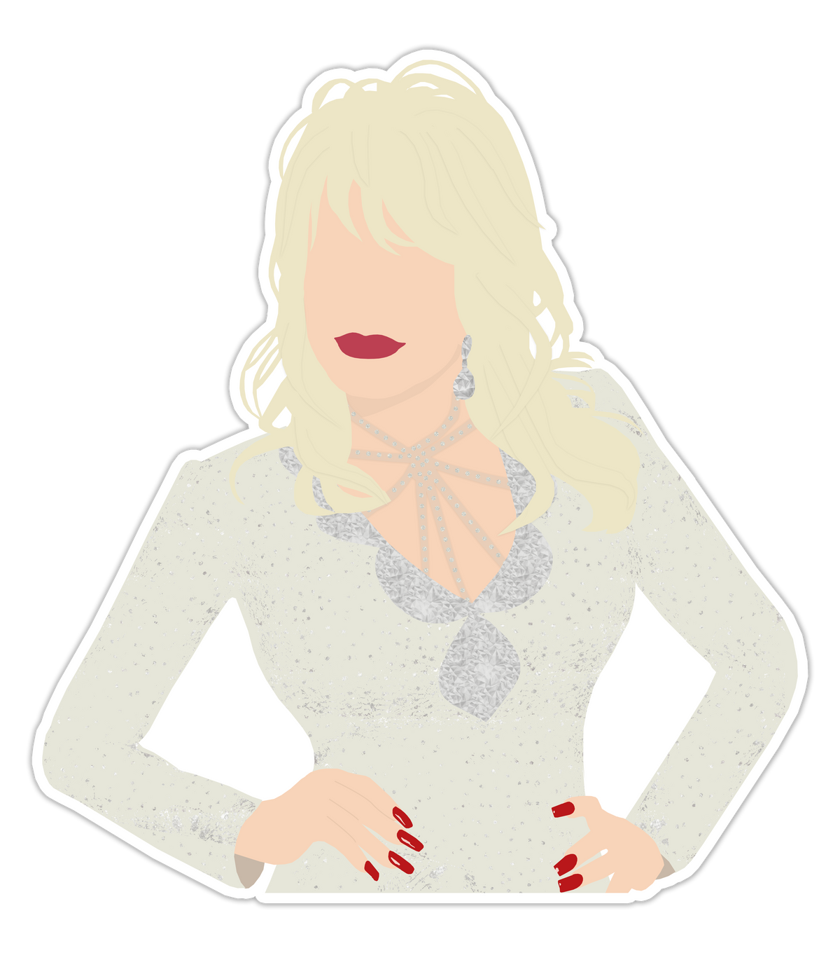 Dolly Parton Sticker