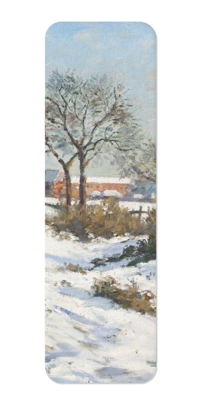 SNOWY LANDSCAPE AT SOUTH NORWOOD (1871): Painting Bookmark