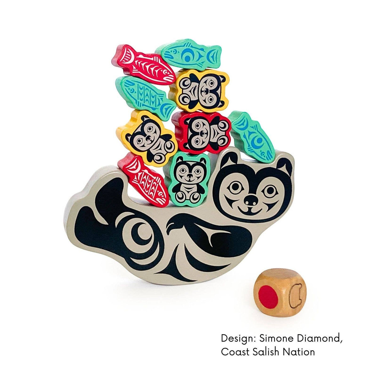 Balancing Game w/Contemporary Indigenous Design