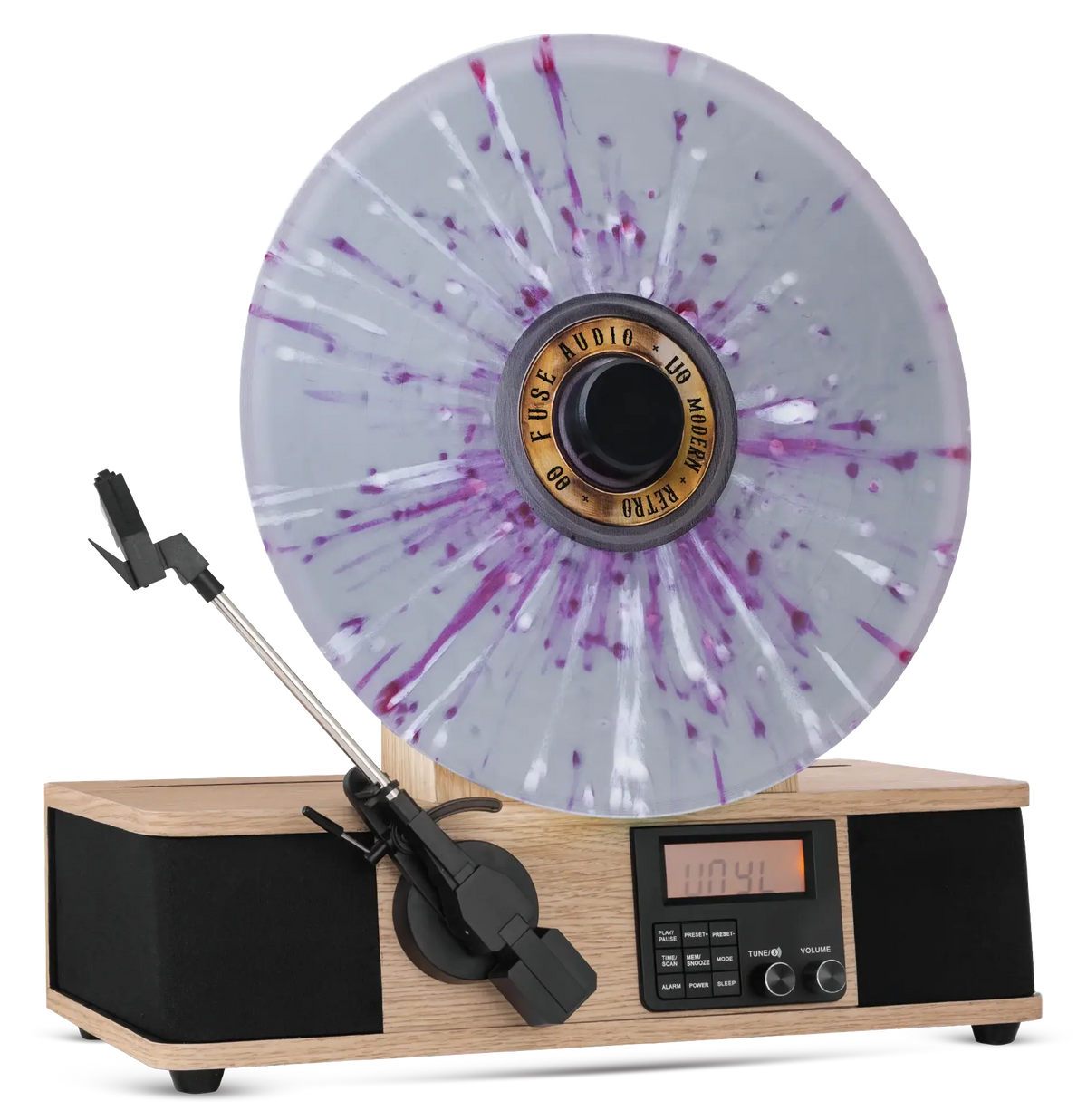 Fuse Wrap Vertical Record Player with Bluetooth