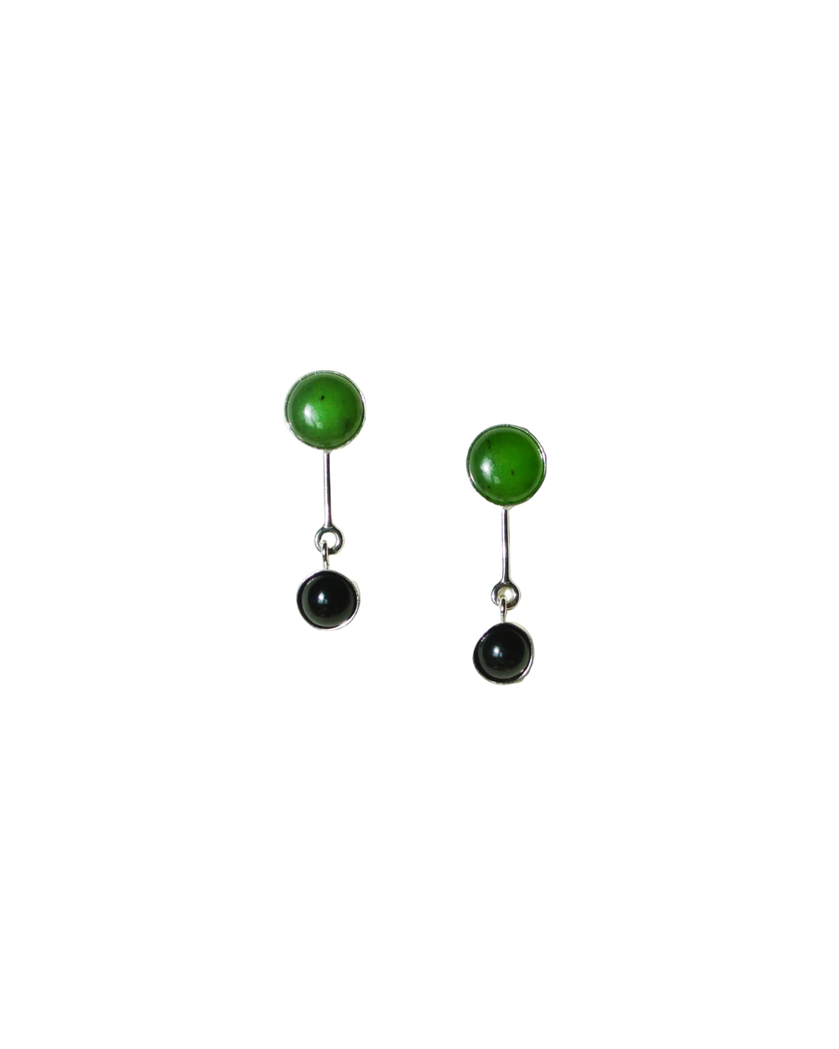 Jade Onyx Dangles