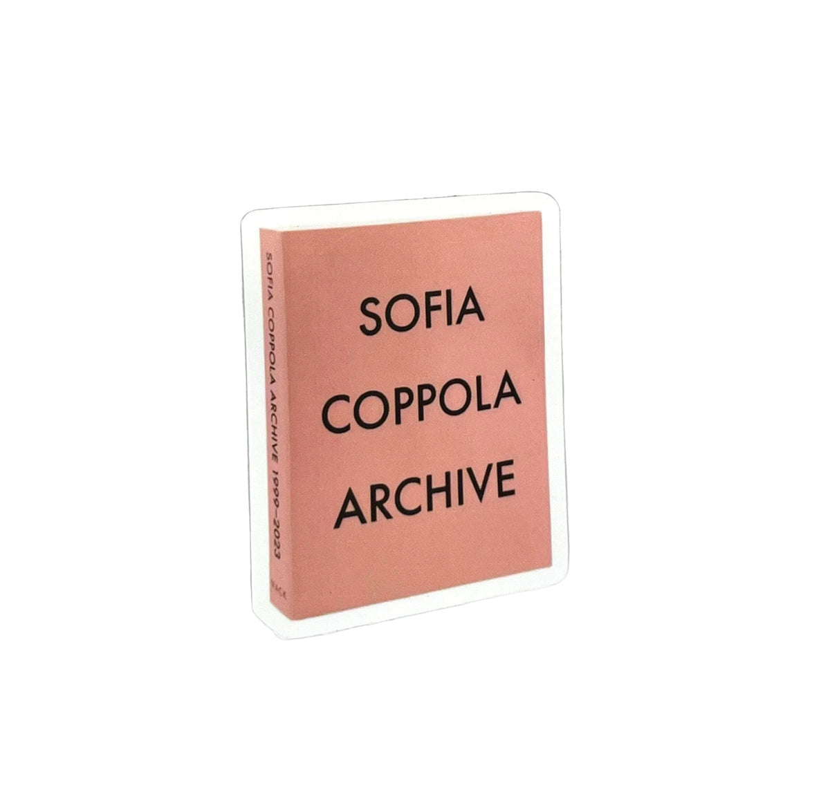 Sofia Coppola Archive Book Cover Kiss-Cut Sticker